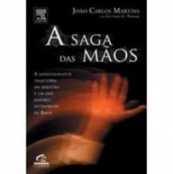 Capa de A Saga das mãos - João Carlos com Luciano Nassar Martins