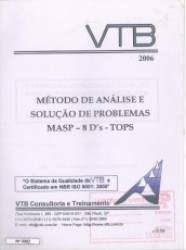 Capa de MASP - 8 Ds - TOPS - VTB Consultoria e Treinamento