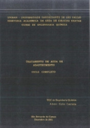 Capa de Tratamento de agua de abastecimento - Ademir Carlos Guerretta