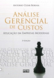 Capa de Análise Gerencial de custos - Antonio Cezar Bornia