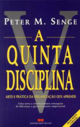 Capa de A quinta disciplina - Peter M. Senge