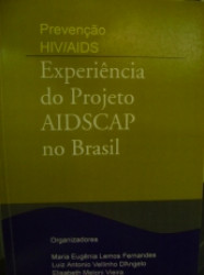 Capa de Prevenção HIV/Aids - Maria Eugênia Lemos Fernandes, Luiz Antonio Vellinho D´Angelo, Elisabeth Meloni Vieira