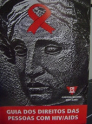 Capa de Guia dos Direitos das Pessoas com HIV/Aids - Centro Baiano Anti-aids