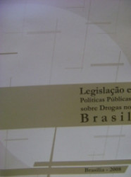 Capa de Legislação e Políticas Públicas sobre Drogas no Brasil - Secretária Nacional de Políticas sobre Drogas