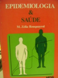 Capa de Epidemiologia e Saúde - M. Zélia Rouquayrol