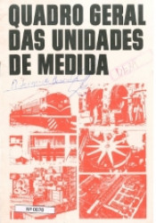 Capa de Quadro geral das unidades de medida - Marx Grunwald