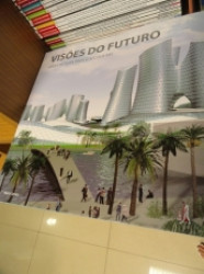 Capa de Visões do futuro - Marta Serrats