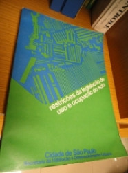 Capa de Restrições da Legislação de Uso e Ocupação do Solo - 