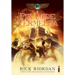 Capa de A piramide vermelha - Rick Riordan