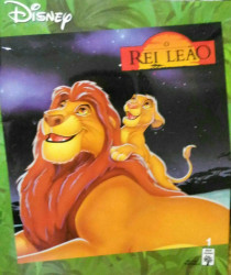 Capa de O Rei Leão - Disney