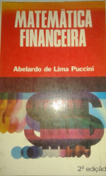 Capa de Matemática financeira - Abelardo de Lima Puccini