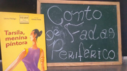 Capa de Társila, menina pintora - Lúcia Fidalgo