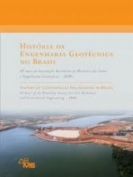 Capa de História da Engenharia Geotécnica no Brasil - Alberto Sayão