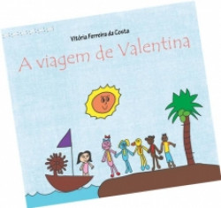 Capa de A viagem de Valentina - Vitória ferreira da Costa