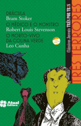 Capa de Três terrores - Bram Stoker; Robert Louis Stevenson; Léo Cunha