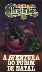 Capa de A aventura do pudim de natal - Agatha Christie