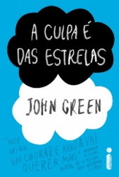 Capa de A culpa é das estrelas - John Green