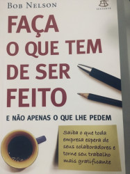 Capa de Faça o que tem que ser feito - Bob Nelson