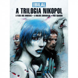 Capa de A Trilogia Nikopol - Enki Bilal