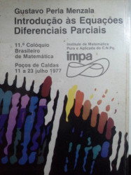 Capa de Introdução às equações Diferenciais parciais - Gustavo Perla Menzala
