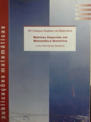 Capa de Matrizes especiais em matemática numérica - Licio Bezerra