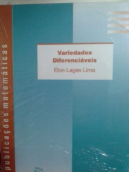 Capa de Variedades diferenciáves - Elon Lages Lima