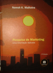 Capa de Pesquisa de marketing - Naresh K. Malhotra