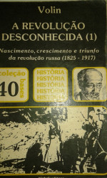 Capa de A Revolução Desconhecida 1 - Volin