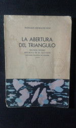 Capa de La Abertura Del Triangulo - Napoleon Rodriguez Ruiz
