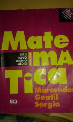 Capa de Novo Ensino Médio Matemática - Carlos A. Marcondes; Nelson Gentil; Sérgio Emílio Greco