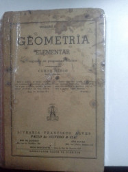 Capa de Geometria elementar - Paulo de Azevedo