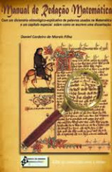 Capa de Manual de Redação Matemática - Daniel Morais Filho
