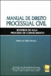 Capa de Manual de Direito Processual Civil - Hélio do Valle Pereira