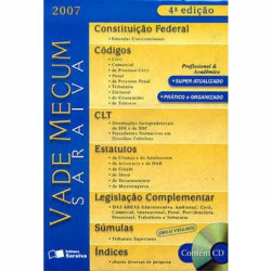 Capa de Vade Mecum 2007 - Editora Saraiva