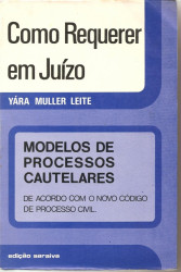 Capa de Como Requerer em Juízo - Yára Muller Leite