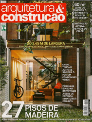 Capa de Revista Arquitetura & Construção - MAI 2011 - 