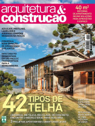 Capa de Revista Arquitetura & Construção - JUN 2011 - 