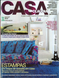 Capa de Revista Casa Cláudia - DEZ 2009 - 
