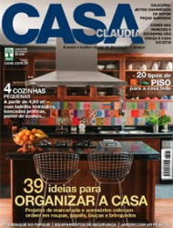 Capa de Revista Casa Cláudia - JAN 2010 - 