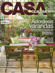 Capa de Revista Casa Cláudia - SET 2011 - 