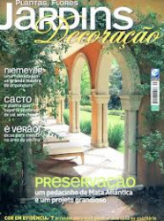 Capa de Revista Plantas, Flores, Jardins Decoração - 75 - 
