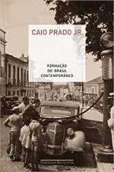 Capa de Formação do Brasil contemporâneo - Caio Prado Júnior
