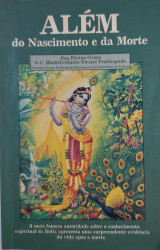 Capa de Além do Nascimento e da Morte - A.C Prabhupada