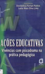 Capa de Ações Educativas - Escolástica Fornari Puttini e Luzia Mara Silva Lima orgs