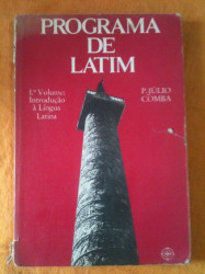 Capa de Programa de Latim - P. Júlio Comba