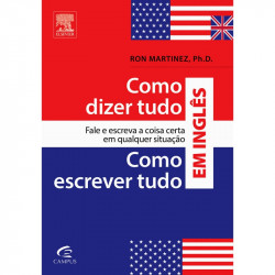 Capa de Como dizer tudo Como escrever tudo EM INGLÊS - Ron Martinez