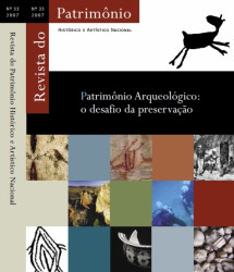 Capa de Patrimônio Arqueológico - Org Tania Andrade Lima