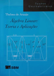 Capa de Álgebra linear - Thelmo de Araújo