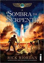 Capa de A sombra da serpente - Rick Riordan