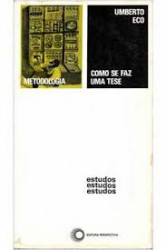 Capa de Como se faz uma tese - Umberto Eco